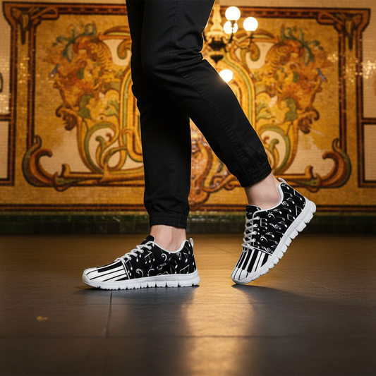 Sneaker Imprimé Musical — Art Edition