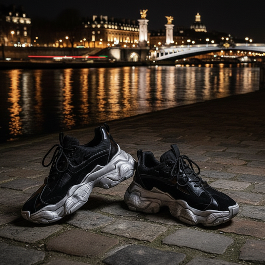 Sneaker Plateforme Running